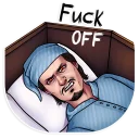 😠 emoji Witcher Telegram sticker 23 of 30