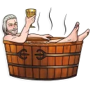 🥴 emoji Witcher Telegram sticker 21 of 30