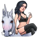 👙 emoji Witcher Telegram sticker 15 of 30