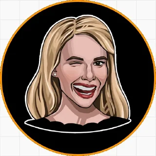 Sticker from Эмма Робертс на каждый день