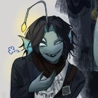 😏 emoji Себастьян Telegram sticker 8 of 107