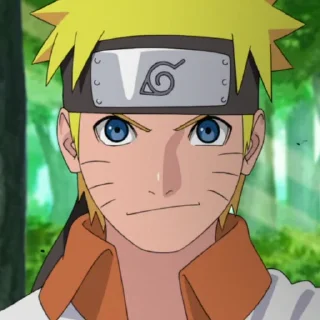 😕 emoji @wowrf NARUTO Telegram sticker 13 of 35