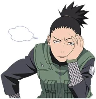 🤨 emoji naruto cute @NarutoOfficialStick Telegram sticker 24 of 60