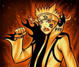 😤 emoji @wowrf NARUTO Telegram sticker 12 of 35