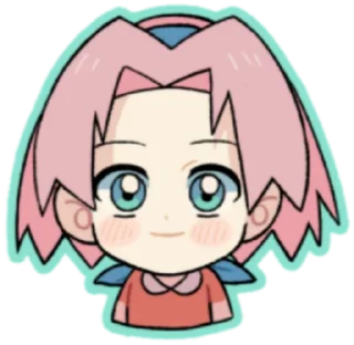 🙂 emoji naruto cute @NarutoOfficialStick Telegram sticker 11 of 60
