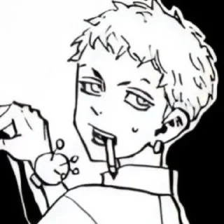 😶 emoji Tokyo Revengers Telegram sticker 23 of 34