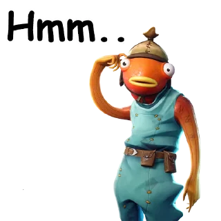 🤔 emoji Fortnite Telegram sticker 16 of 24