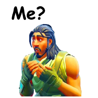 🤔 emoji Fortnite Telegram sticker 14 of 24