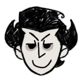😈 emoji Don't starve together : ) Telegram sticker 24 of 34