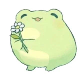 💮 emoji 🌟F R O G🌟 Telegram sticker 5 of 14