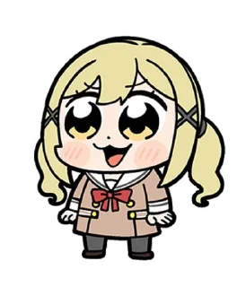 😃 emoji Chibi ★ BanG ☆ Dream! Telegram sticker 14 of 33