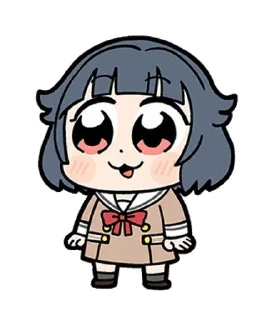 😄 emoji Chibi ★ BanG ☆ Dream! Telegram sticker 11 of 33