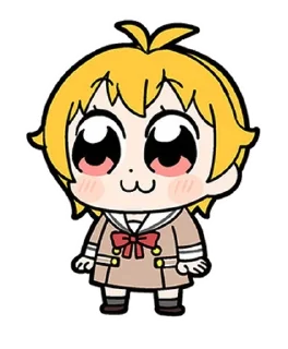 😊 emoji Chibi ★ BanG ☆ Dream! Telegram sticker 21 of 33