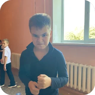 Sticker from кальмары 5 а