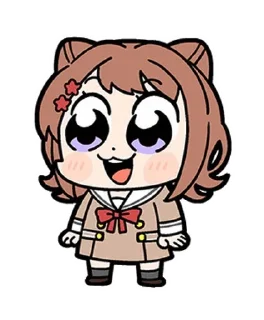 😃 emoji Chibi ★ BanG ☆ Dream! Telegram sticker 13 of 33