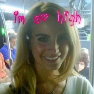 🎀 emoji lana del rey 🎀 @CR4NKIT Telegram sticker 17 of 67