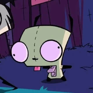 Sticker from Invader Zim • @Earth928B