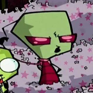 Sticker from Invader Zim • @Earth928B