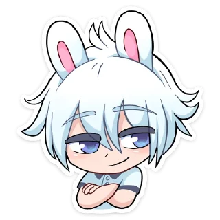 😏 emoji Эдди '@KatShiStickers' Telegram sticker 1 of 48