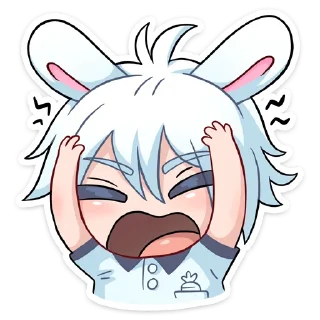 😫 emoji Эдди '@KatShiStickers' Telegram sticker 20 of 48