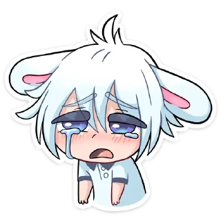 😭 emoji Эдди '@KatShiStickers' Telegram sticker 3 of 48