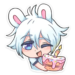 🍰 emoji Эдди '@KatShiStickers' Telegram sticker 16 of 48