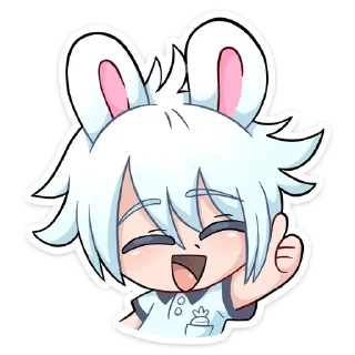 👍 emoji Эдди '@KatShiStickers' Telegram sticker 5 of 48