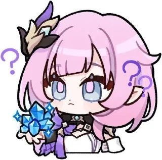 💖 emoji Miss Pink Elf ♪ @laboratorymobius Telegram sticker 6 of 15