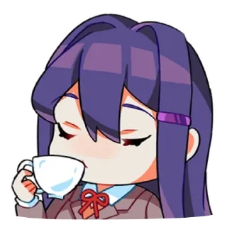 Sticker from Yuri by @anime_stickerr