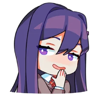 Sticker from Yuri by @anime_stickerr