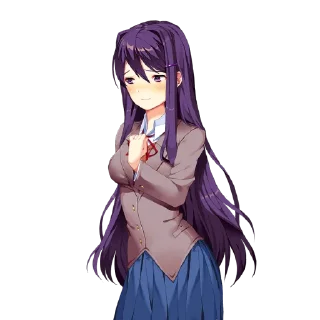 🥰 emoji Yuri Telegram sticker 14 of 24