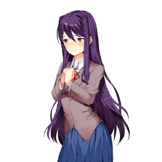 ☺️ emoji Yuri Telegram sticker 7 of 24