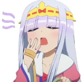 🥱 emoji Maoujou de Oyasumi Telegram sticker 14 of 44