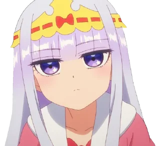 😐 emoji Maoujou de Oyasumi Telegram sticker 16 of 44