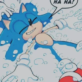 Sticker from Sonic