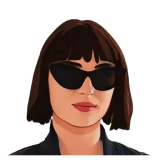😎 emoji Тео и Пэнси @stickers_HarryPotter Telegram sticker 4 of 25