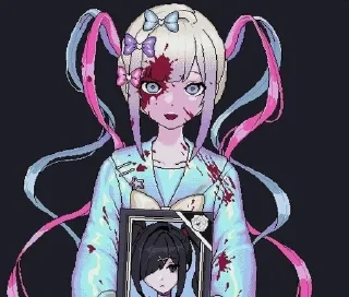 ☠ emoji кангел милашка няняня Telegram sticker 23 of 58