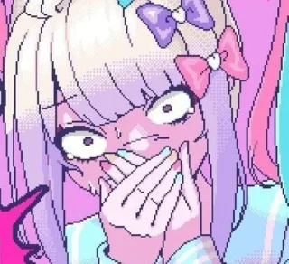 😰 emoji кангел милашка няняня Telegram sticker 14 of 58