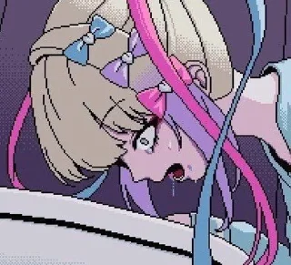 🤮 emoji кангел милашка няняня Telegram sticker 15 of 58