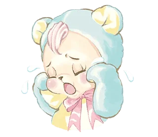 🎀 emoji ⊹ . @cinnapupp 🩹 : . Telegram sticker 7 of 16