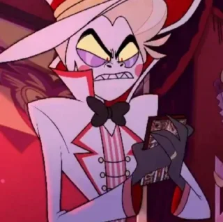 😾 emoji Lucifer//Hazbin hotel Telegram sticker 14 of 120