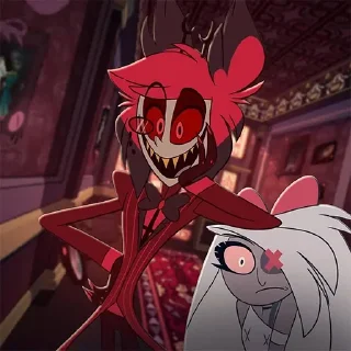 Sticker from Hotel Hazbin