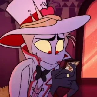🙁 emoji Lucifer//Hazbin hotel Telegram sticker 8 of 120