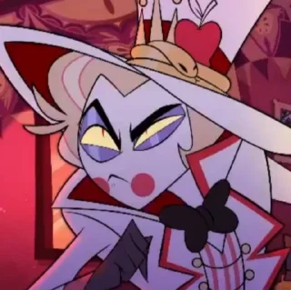 🤨 emoji Lucifer//Hazbin hotel Telegram sticker 4 of 120