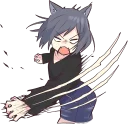 😤 emoji cat girl and dog girl Telegram sticker 23 of 120