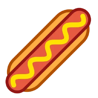 Sticker from Hot-dog Empire