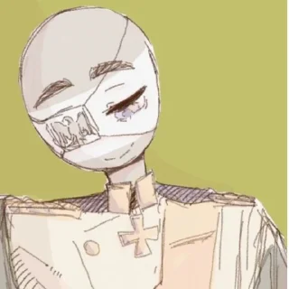 🖇 emoji Countryhumans Prussia Telegram sticker 6 of 40