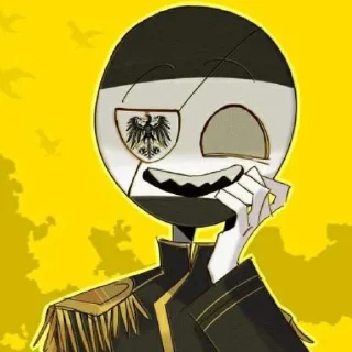 🖇 emoji Countryhumans Prussia Telegram sticker 7 of 40