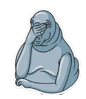 🌟 emoji Ждун | by @gospod3 Telegram sticker 14 of 19