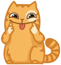 😋 emoji Персик -- @tlive Telegram sticker 1 of 30